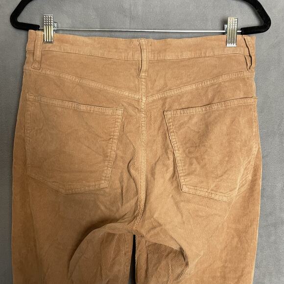 J Crew Pants Womens 30 Tan Corduroy Vintage Slim Straight Stretch Reimagined - Picture 4 of 14